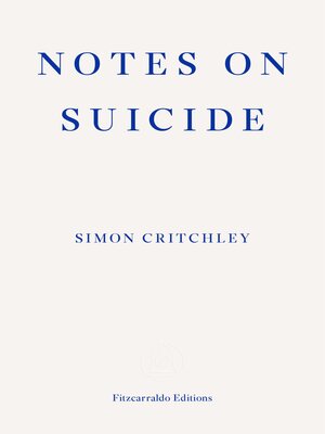cover image of Notes on Suicide